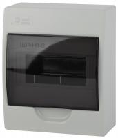 NO-box_simple-plastic_8_surface ЭРА Бокс ЩРН-П-8 модулей навесн.пластик IP41 ЭРА SIMPLE (30/180)