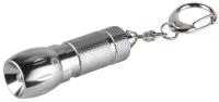B25 Фонарь ЭРА LED брелок, алюм, бат в компл, бл (24/240/2880)