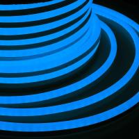 Гибкий неон DIP 12x26мм односторонний 80 LED/м СИНИЙ бухта 50м (5 комплектов подключения) NEON-NIGHT