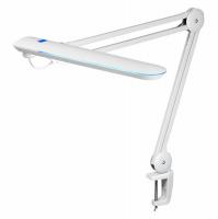 Лампа настольная бестеневая, струбцина, Blue Stream, 60 SMD LED, белая REXANT