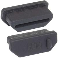 Rubber plug HDMI 01 black
