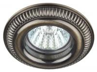 KL51 SB Светильник ЭРА антик "объём"  MR16,12V/220V, 50W  бронза (5/100/2100)
