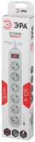 USF-6es-1,5m-W-BOX ЭРА (белый) с заземл, 3x0,75мм2, с выкл, 6гн, 1,5м (10/540)