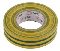 43669/43652 ЭРА ПВХ-изолента 19мм*20м желто-зеленая (10/200/6000)