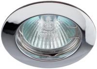 KL1 CH Светильник ЭРА литой простой MR16,12V, 50W хром (1/100)