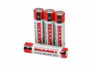 Батарейка алкалиновая AAA/LR03, 1,5В, 4 шт, блистер REXANT
