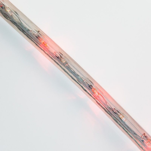 Дюралайт LED двухжильный 230В 13мм 30 LED/м КРАСНЫЙ постоянное свечение модуль 1м бухта 100м NEON-NIGHT
