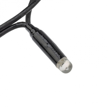 Гирлянда светодиодная Занавес 2х3м 760 LED БЕЛЫЙ черный ПВХ IP65 постоянное свечение 230В блок в комплекте NEON-NIGHT