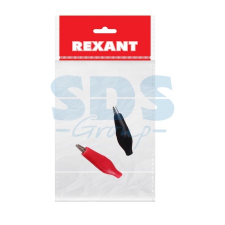 Зажим «Крокодил» 5А, 40мм, в изоляторе REXANT