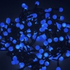 Гирлянда светодиодная Мультишарики Ø17,5мм 20м 200 LED СИНИЙ черный ПВХ IP65 постоянное свечение 230В нужен блок 303-500 NEON-NIGHT