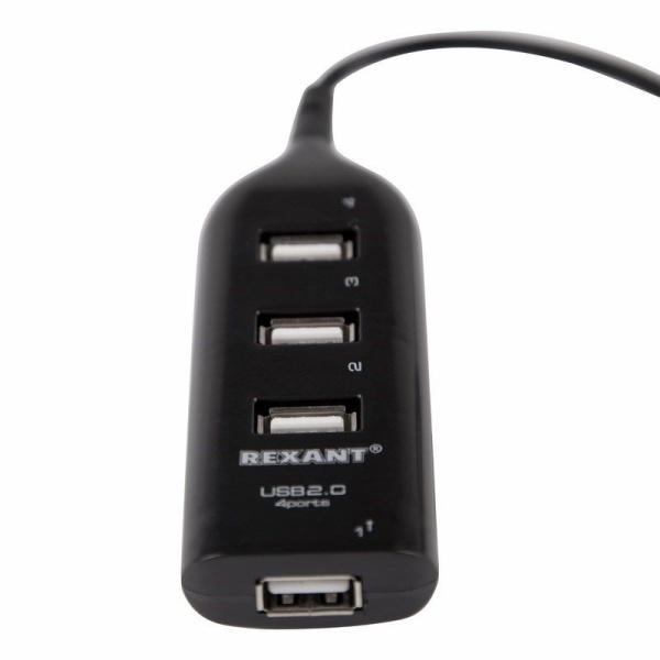 Разветвитель USB 2.0 на 4 порта REXANT