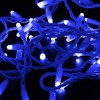 Гирлянда светодиодная Нить 10м 100 LED СИНИЙ белый ПВХ IP65 эффект мерцания 230В соединяется нужен блок 303-500-1 NEON-NIGHT