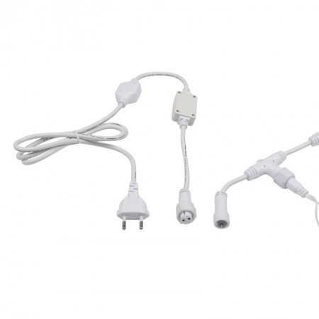 Гирлянда светодиодная Занавес 2х1,5м 360 LED ЖЕЛТЫЙ белый ПВХ IP65 эффект мерцания 230В блок в комплекте NEON-NIGHT