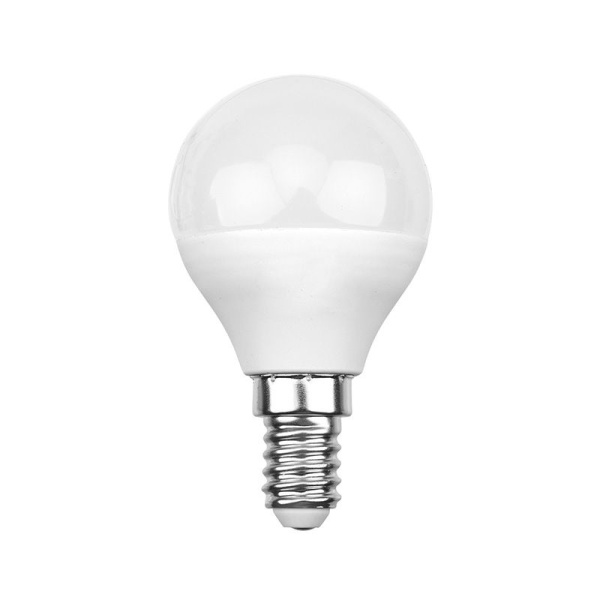 Лампа светодиодная Шарик (GL) 7,5Вт E14 713Лм 6500K холодный свет REXANT