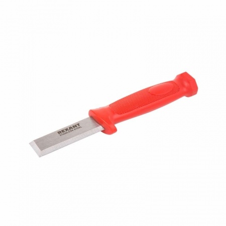 Нож-стамеска, нержавеющая сталь, лезвие 75х22мм REXANT