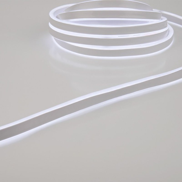 Гибкий неон LED SMD 8х16 мм, односторонний, белый, 120 LED/м, 5 м