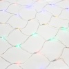 Гирлянда Сеть 1,8х1,5м, прозрачный ПВХ, 180 LED Мультиколор