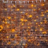 Гирлянда светодиодная Занавес 2х1,5м 192 LED ЖЕЛТЫЙ прозрачный ПВХ IP65 постоянное свечение 230В нужен блок 303-500-1 NEON-NIGHT