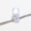 Гирлянда LED Клип-лайт 12 V, прозрачный ПВХ, 150 мм, цвет диодов белый
