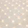 Гирлянда Сеть 1,5х1,5м, прозрачный ПВХ, 150 LED ТЕПЛЫЙ БЕЛЫЙ