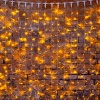 Гирлянда светодиодная Занавес 2х1,5м 300 LED ЖЕЛТЫЙ прозрачный ПВХ IP65 постоянное свечение 230В блок в комплекте NEON-NIGHT