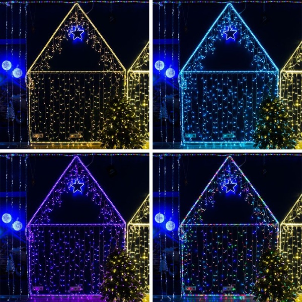 Дюралайт LED, свечение с динамикой (2W) - RGB Ø13мм, 36LED/м, 6м
