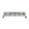 Делитель ТВх8 под F-разъем, 5-1000МГц, Silver (9 F-разъемов в комплекте) REXANT