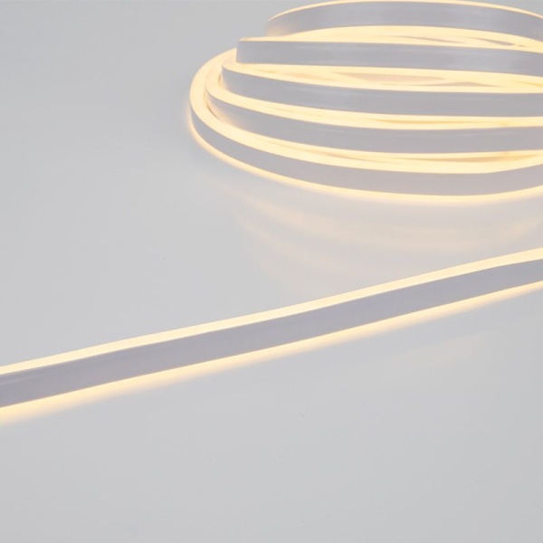 Гибкий неон LED SMD 8х16 мм, односторонний, теплый белый, 120 LED/м, 5 м