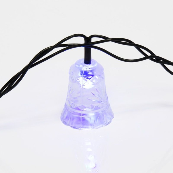 Гирлянда светодиодная Колокольчики 20 LED RGB 2,8 метра