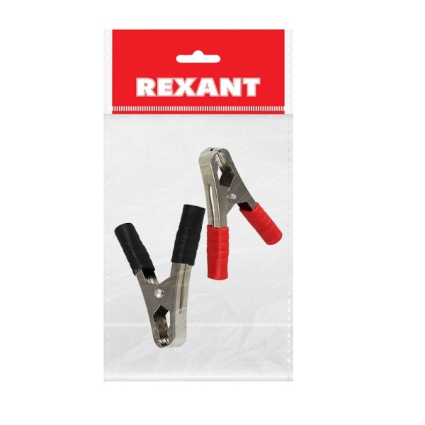 Зажим «Крокодил» 100А, 105мм REXANT