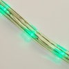 Дюралайт LED двухжильный 230В 13мм 24 LED/м ЗЕЛЕНЫЙ постоянное свечение модуль 2м бухта 100м NEON-NIGHT