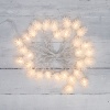 Гирлянда светодиодная Шишки 5 м, 30 LED, прозрачный ПВХ с контроллером, цвет свечения теплый белый NEON-NIGHT