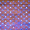Гирлянда Сеть 1,5х1,5м, прозрачный ПВХ, 150 LED Синий