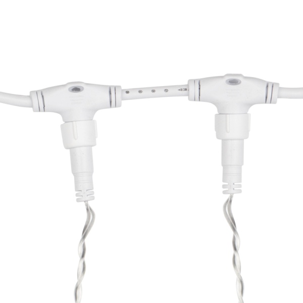 Гирлянда светодиодная Занавес 2х1,5м 300 LED ТЕПЛЫЙ БЕЛЫЙ прозрачный ПВХ IP65 эффект мерцания 230В нужен блок 303-500-1 NEON-NIGHT