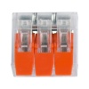 Универсальная компактная клемма СМК 221-413, 3-проводная до 4,0 мм² (пакет 5 шт/уп) REXANT