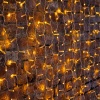 Гирлянда светодиодная Занавес 2х1,5м 300 LED ЖЕЛТЫЙ прозрачный ПВХ IP65 постоянное свечение 230В блок в комплекте NEON-NIGHT