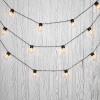 Лофт-гирлянда светодиодная 5 м, черный ПВХ, 20 LED, теплое белое свечение NEON-NIGHT