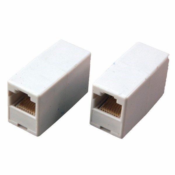 Переходник сетевой LAN, гнездо 8Р8С (RJ-45) - гнездо 8Р8С (RJ-45) REXANT