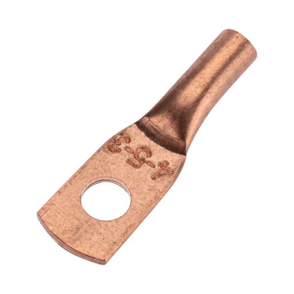 Наконечник медный ТМ 4-5-3 (4мм² - Ø5мм) (в упак. 100 шт.) REXANT