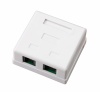 Розетка комбинированная внешняя, UTP RJ-45(8P8C) + RJ-11(6P-4C) REXANT