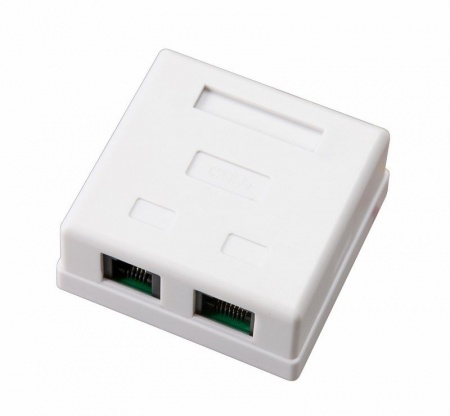 Розетка комбинированная внешняя, UTP RJ-45(8P8C) + RJ-11(6P-4C) REXANT