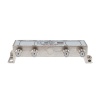 Делитель ТВх8 под F-разъем, 5-1000МГц, Silver (9 F-разъемов в комплекте) REXANT