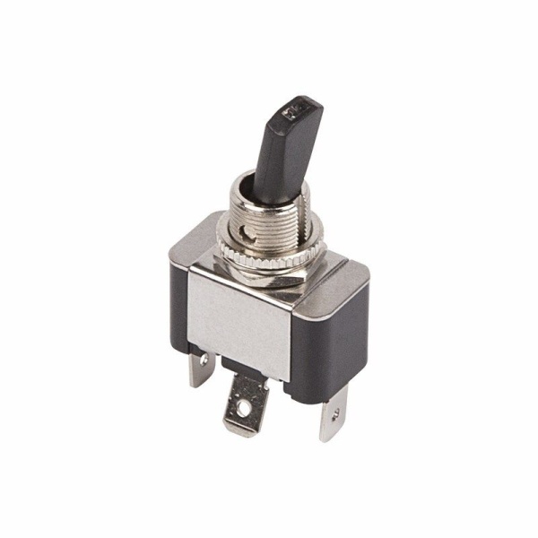 Тумблер 12V 30А (3c) ON-OFF однополюсный с красной LED подсветкой (ASW-07D-2) REXANT