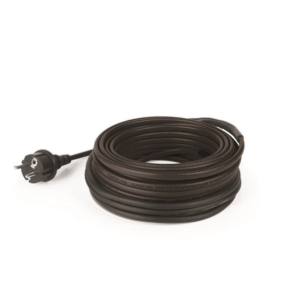 Кабель греющий саморегулирующийся модель SRL POWER Line 30SRL-2CR, 20м/600Вт REXANT