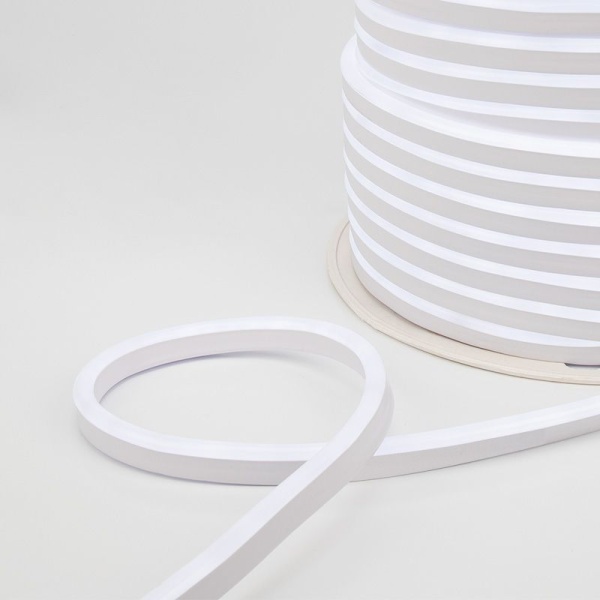 Гибкий неон NEON-NIGHT LED SMD 8х16 мм, односторонний белый, 120 LED/м, 20 м