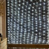 Гирлянда светодиодная Сеть 2х1,5м 288 LED БЕЛЫЙ прозрачный ПВХ IP65 свечение с динамикой 230В блок в комплекте NEON-NIGHT
