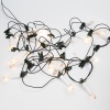 Гирлянда Свечи 10м, темно-зеленый ПВХ, 50 LED ТЕПЛЫЙ БЕЛЫЙ